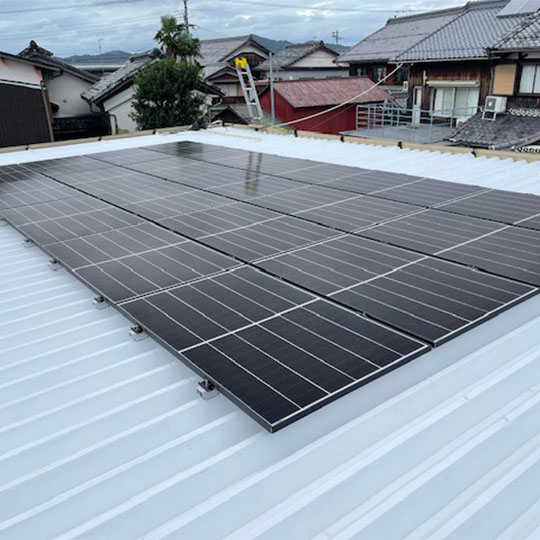 近畿住設太陽光発電の施工事例