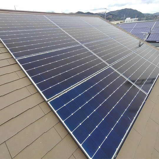 近畿住設太陽光の施工事例