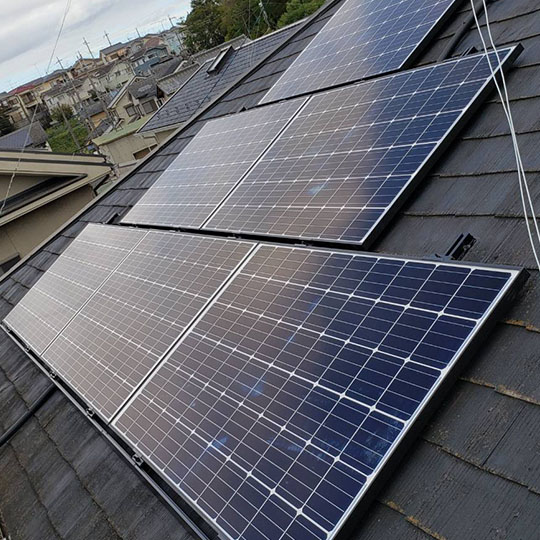 近畿住設太陽光発電の施工事例