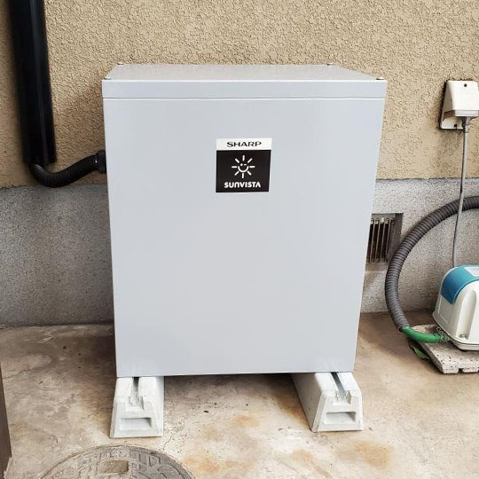 シャープ蓄電池