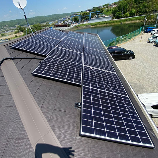 近畿住設太陽光発電の施工事例